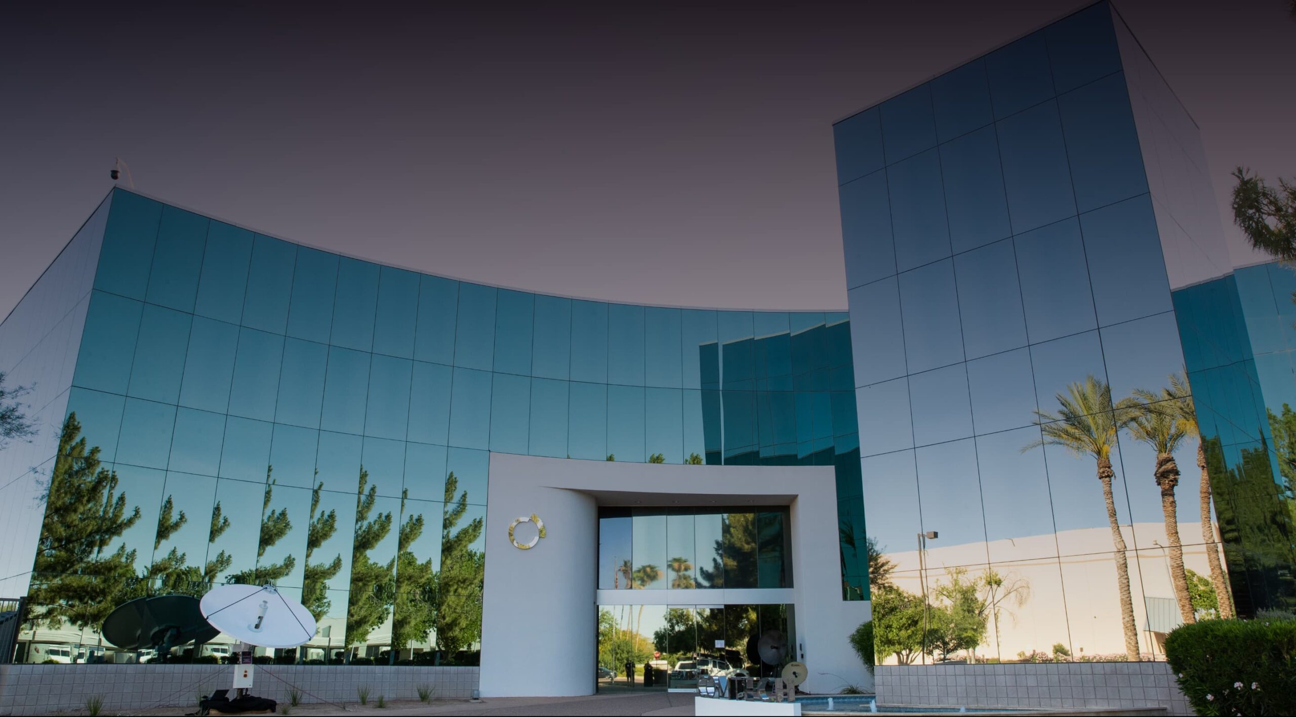 glass office building
